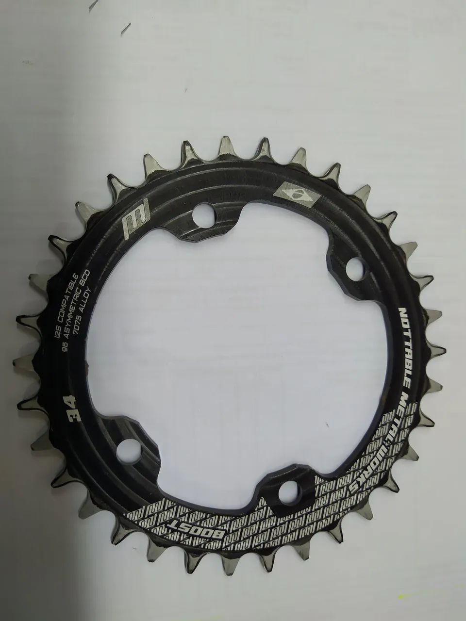Coroa única 34 dentes MTB Nottable