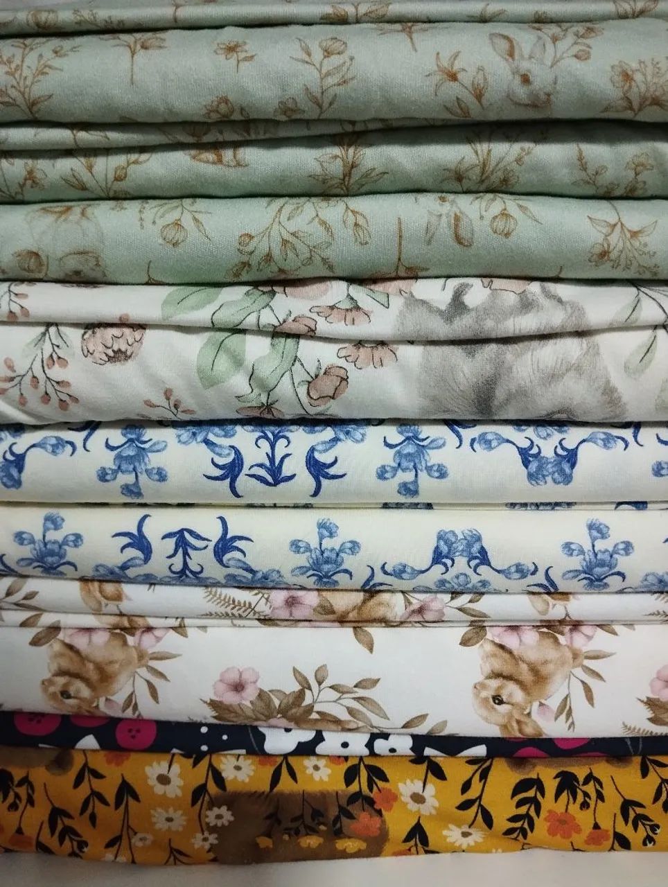 Malha, moletom, Cotton, ribana euito mais...  - Foto 5