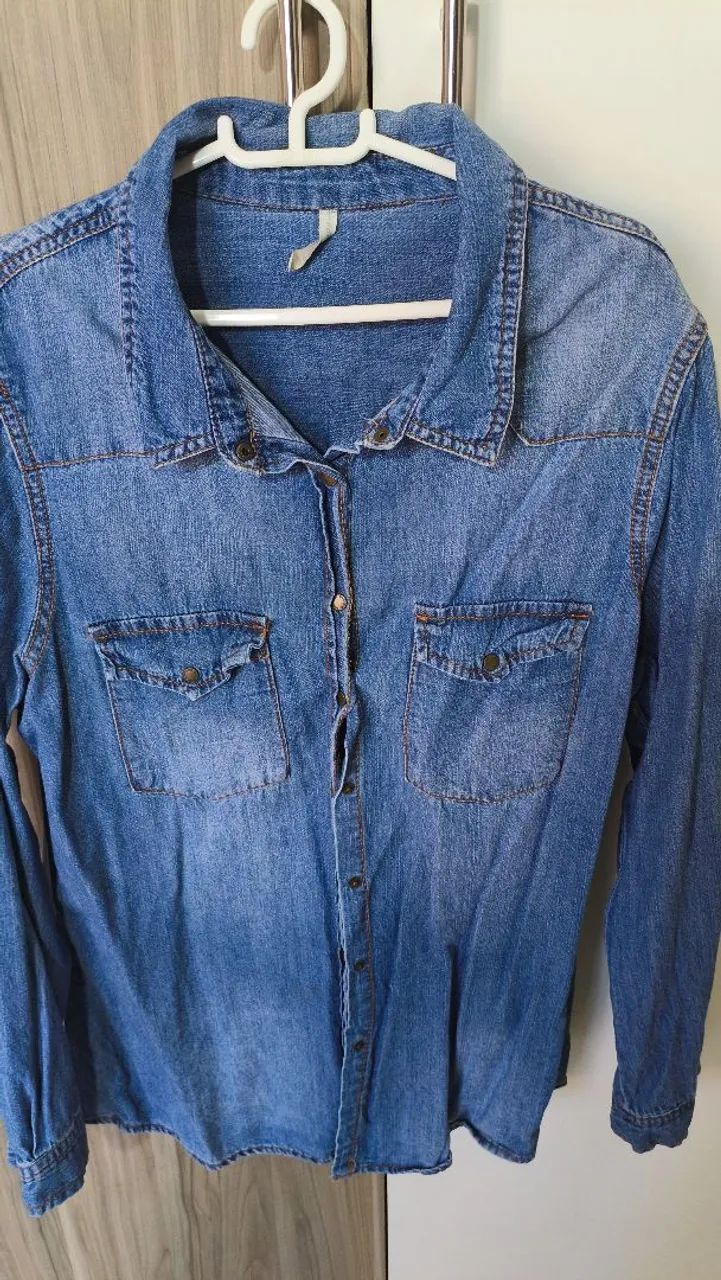Camisa manga longa Jeans 