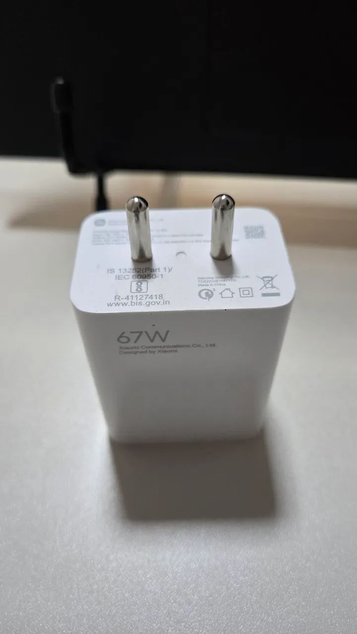 Carregador ultra rápido Xiaomi
