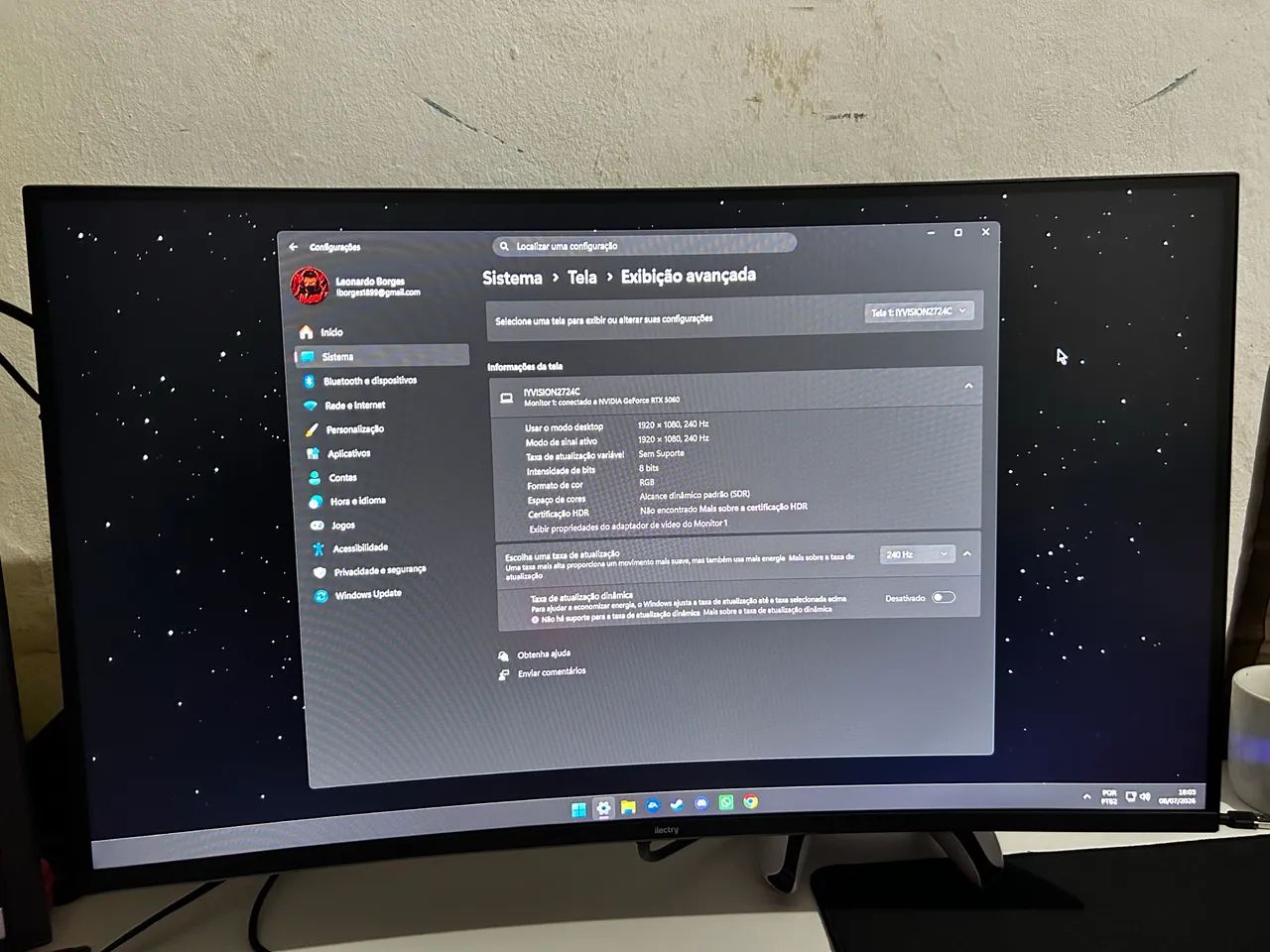 MONITOR 240hz