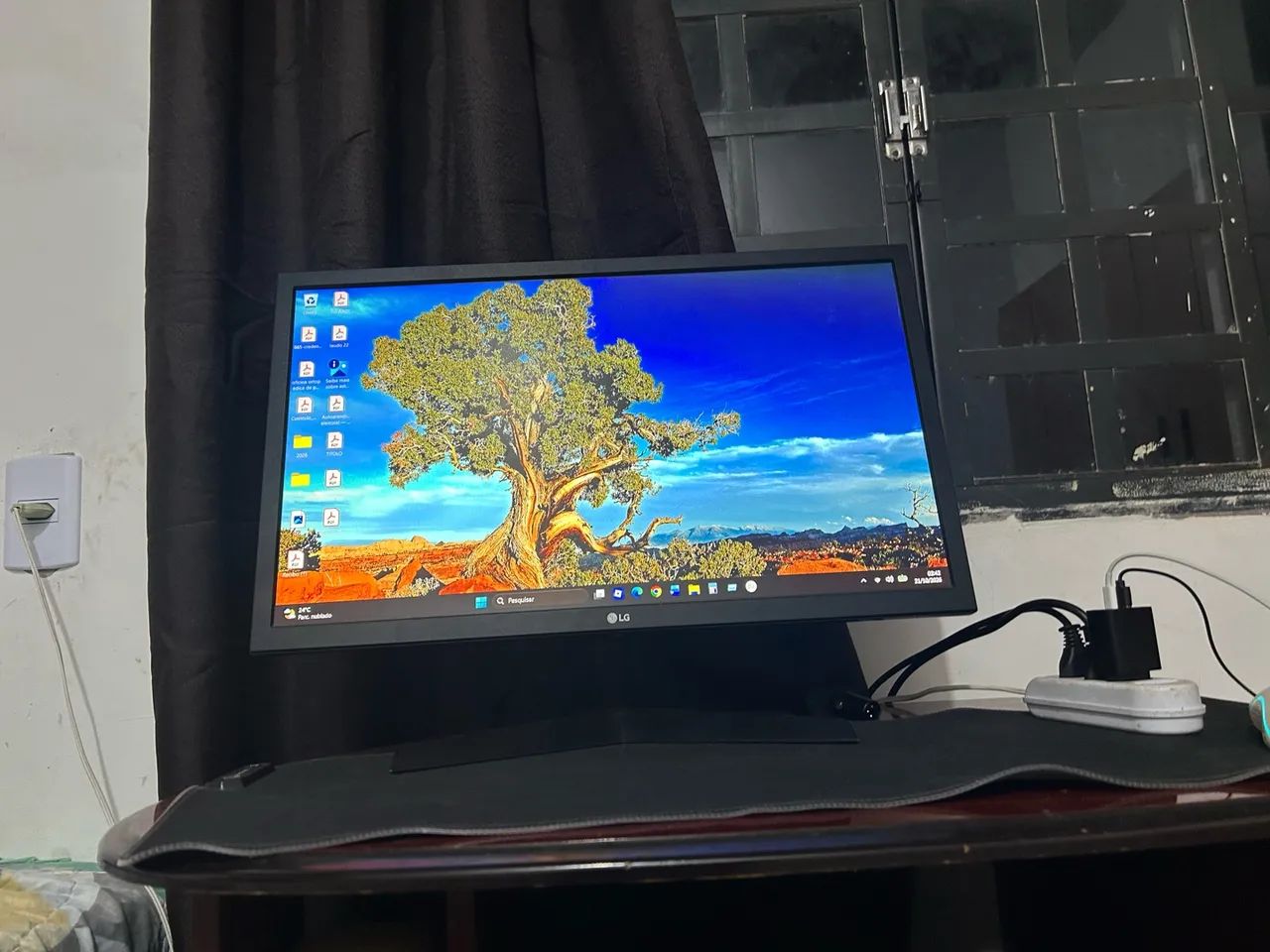 Monitor LG 24 polegadas 120hz