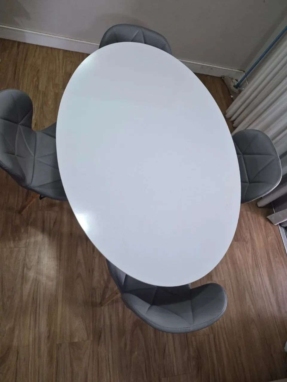 Mesa de jantar Oval com cadeiras - setor negrão de lima  - Foto 3