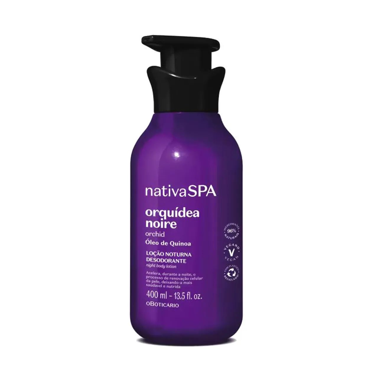 Hidratante Orquídea noire 400 ml OBoticário 