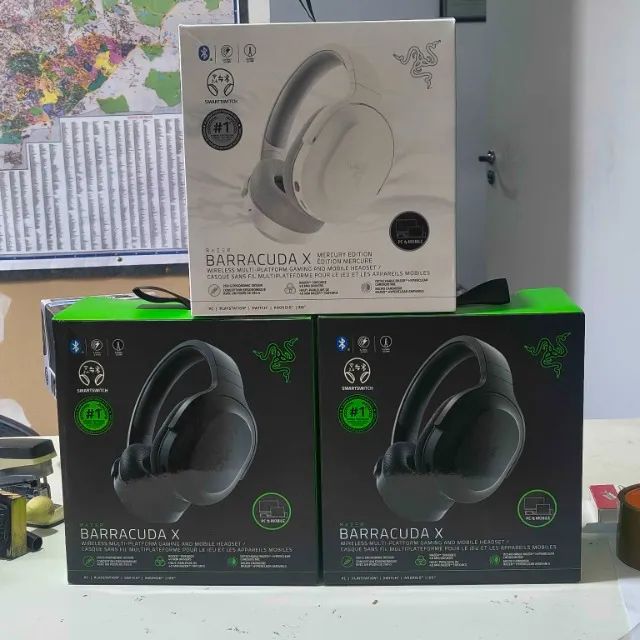 Headset Razer Barracuda X Sem Fio Black Wireless E Bluetooth