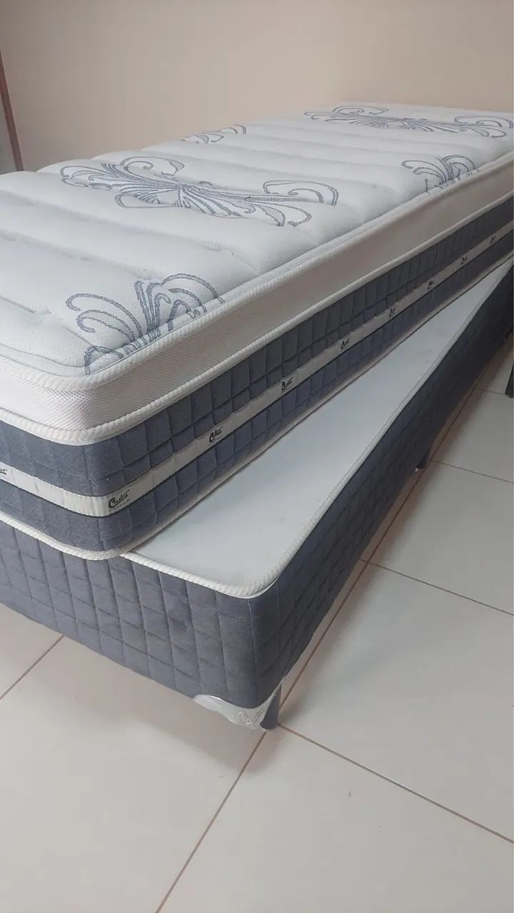 Cama Castor box solteiro 