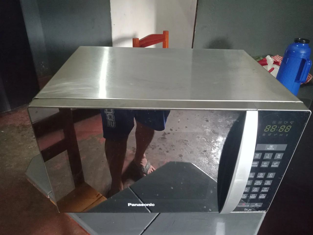 Microondas Panasonic 31litros valor 250 rs faço entrega  - Foto 2