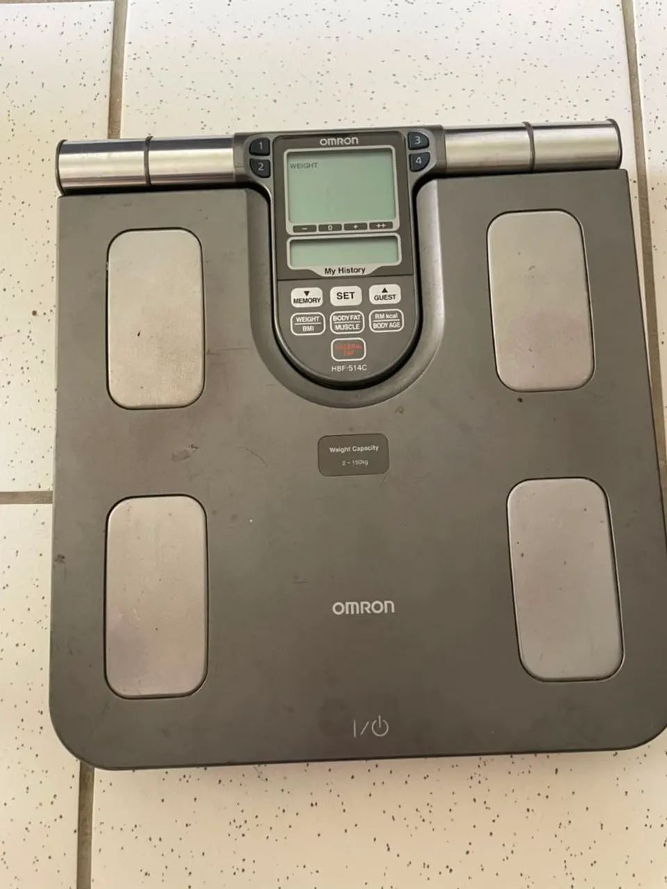 Balança de bioimpedância 