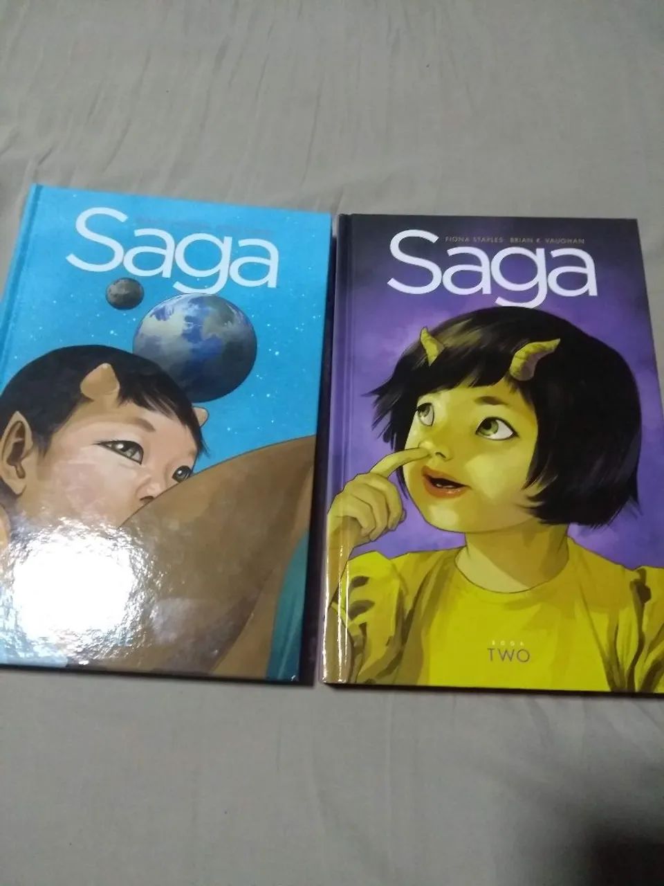 SagaDeluxe Edition Vol. 1 e 2 Image Comic em inglês 
