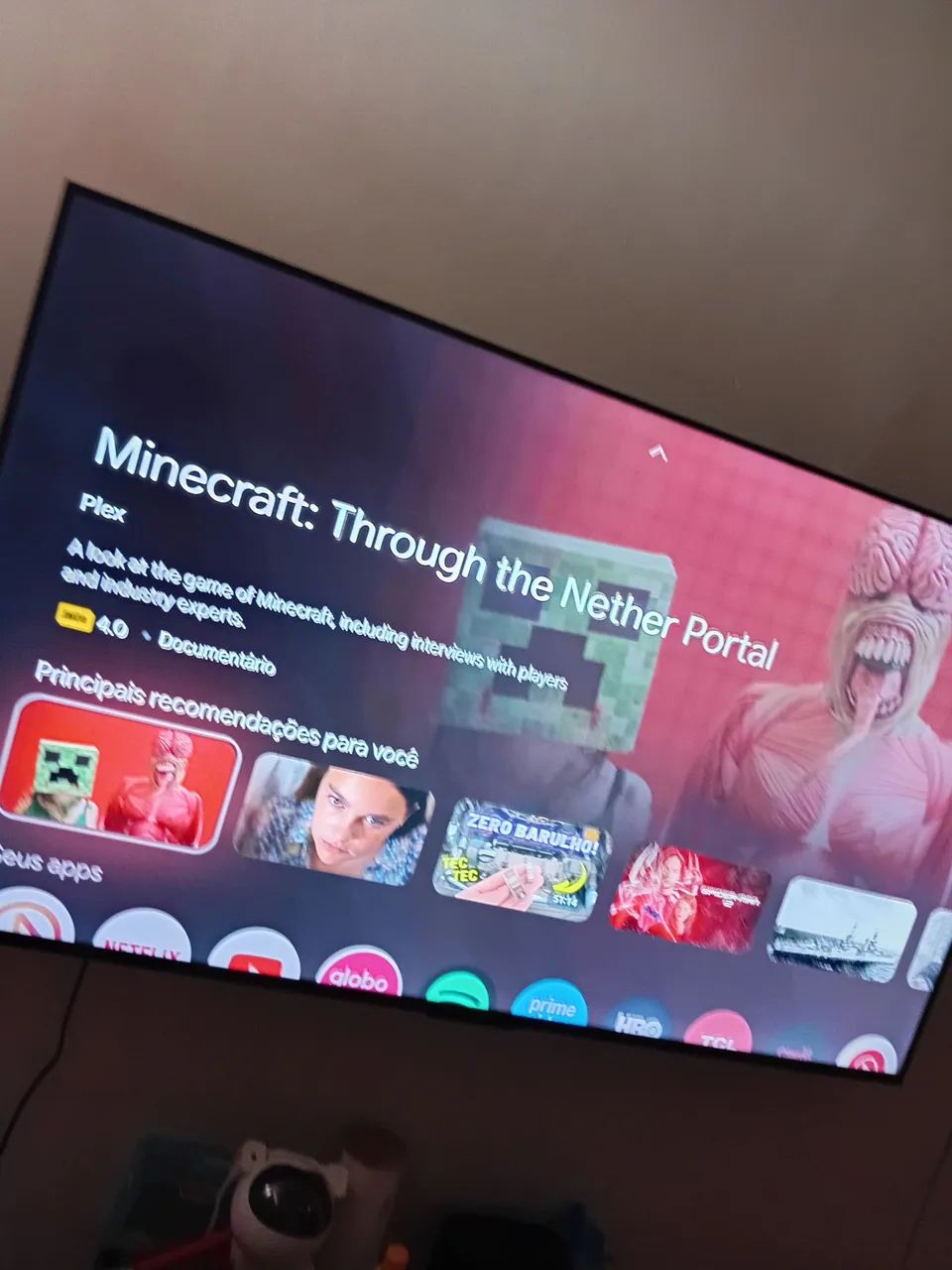 Tv smart TCL 55 polegadas QLED  - Foto 4