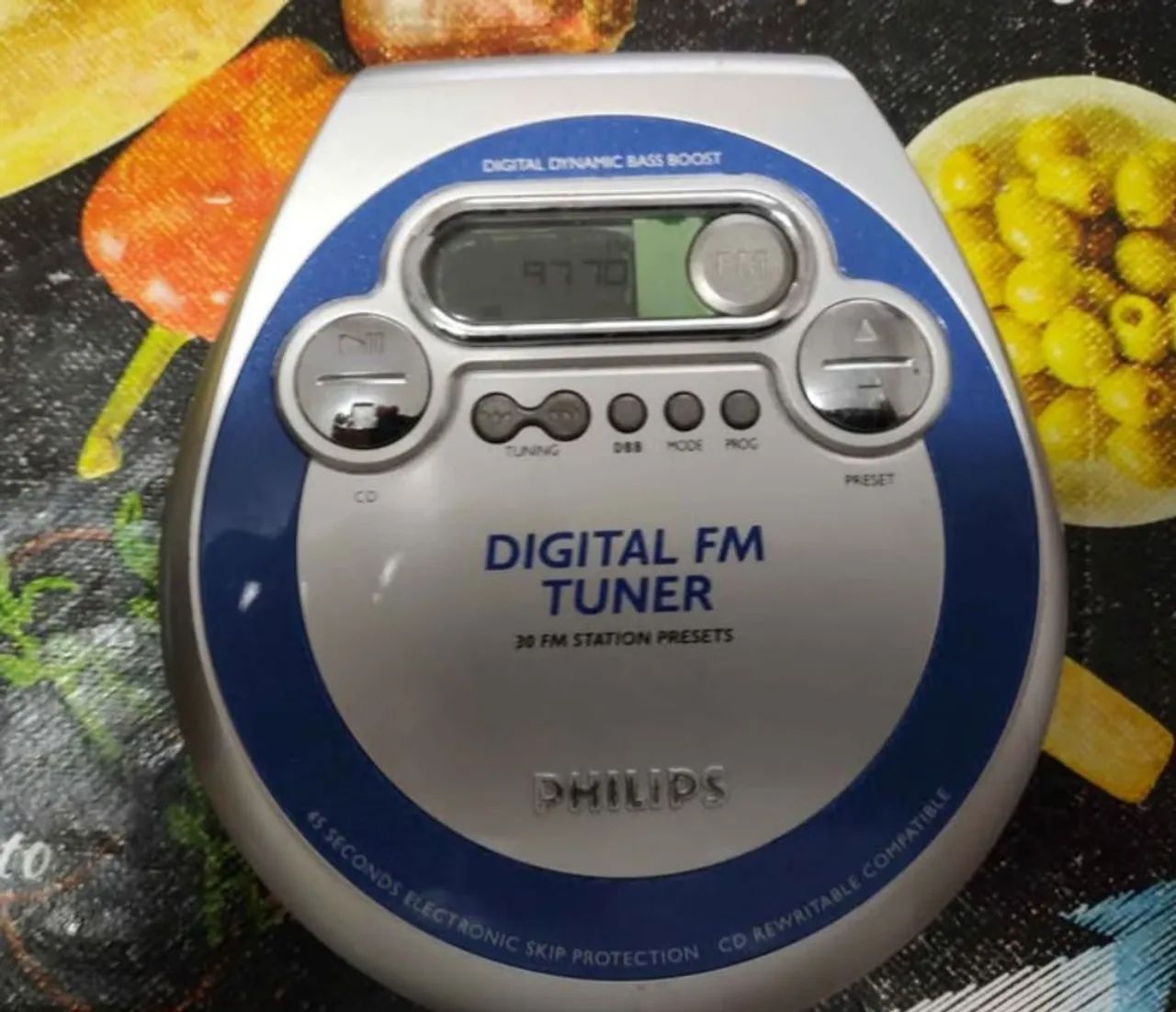 Rádio cd portátil Philips