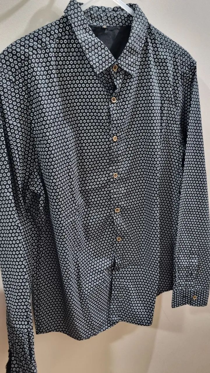 Camisa algodão masculina 