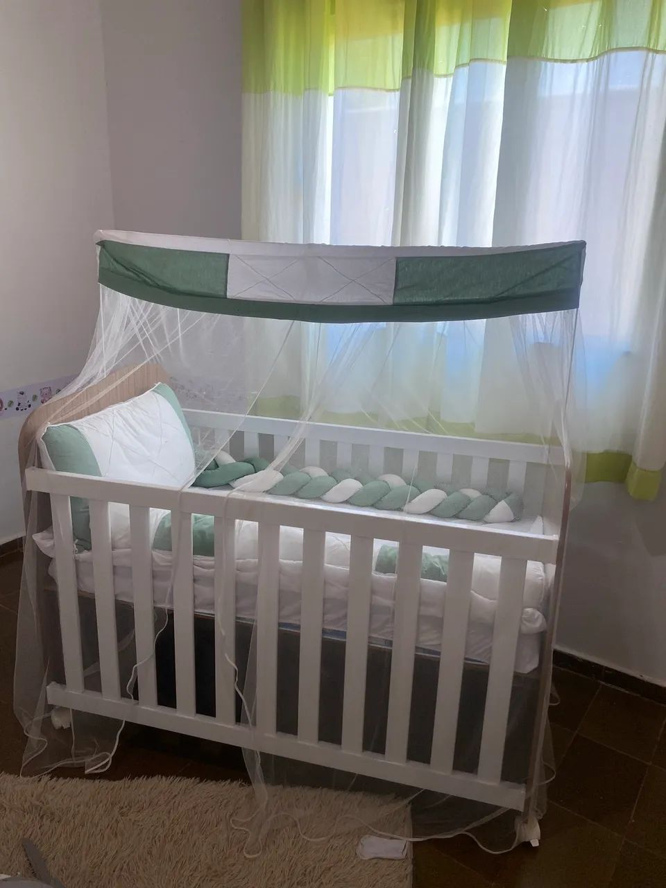 Berço uli americano com colchão novos  - Foto 3