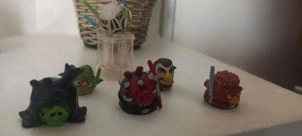 bonecos angry birds star wars