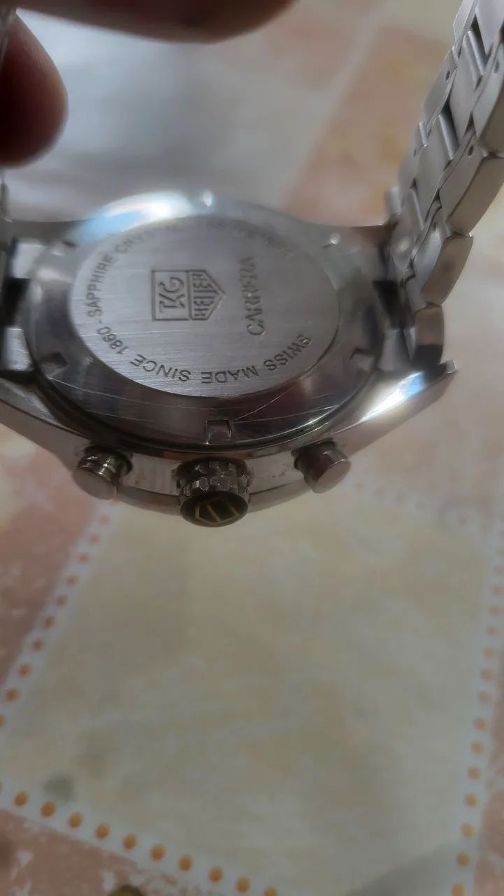 Dois relógios TAG heuer com cronógrafo  - Foto 5