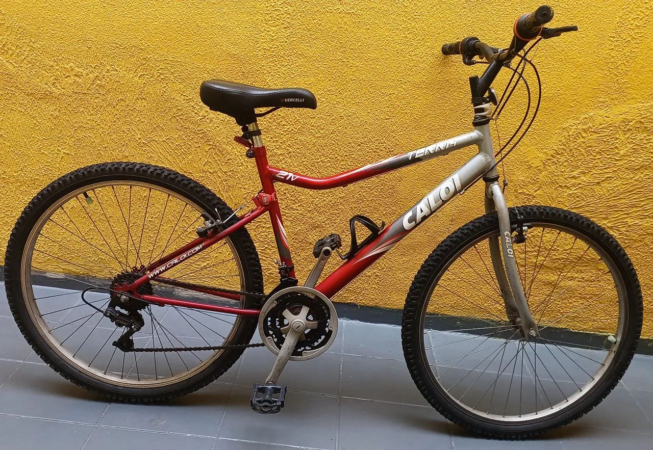 Bicicleta caloi terra aro 26 - Foto 5