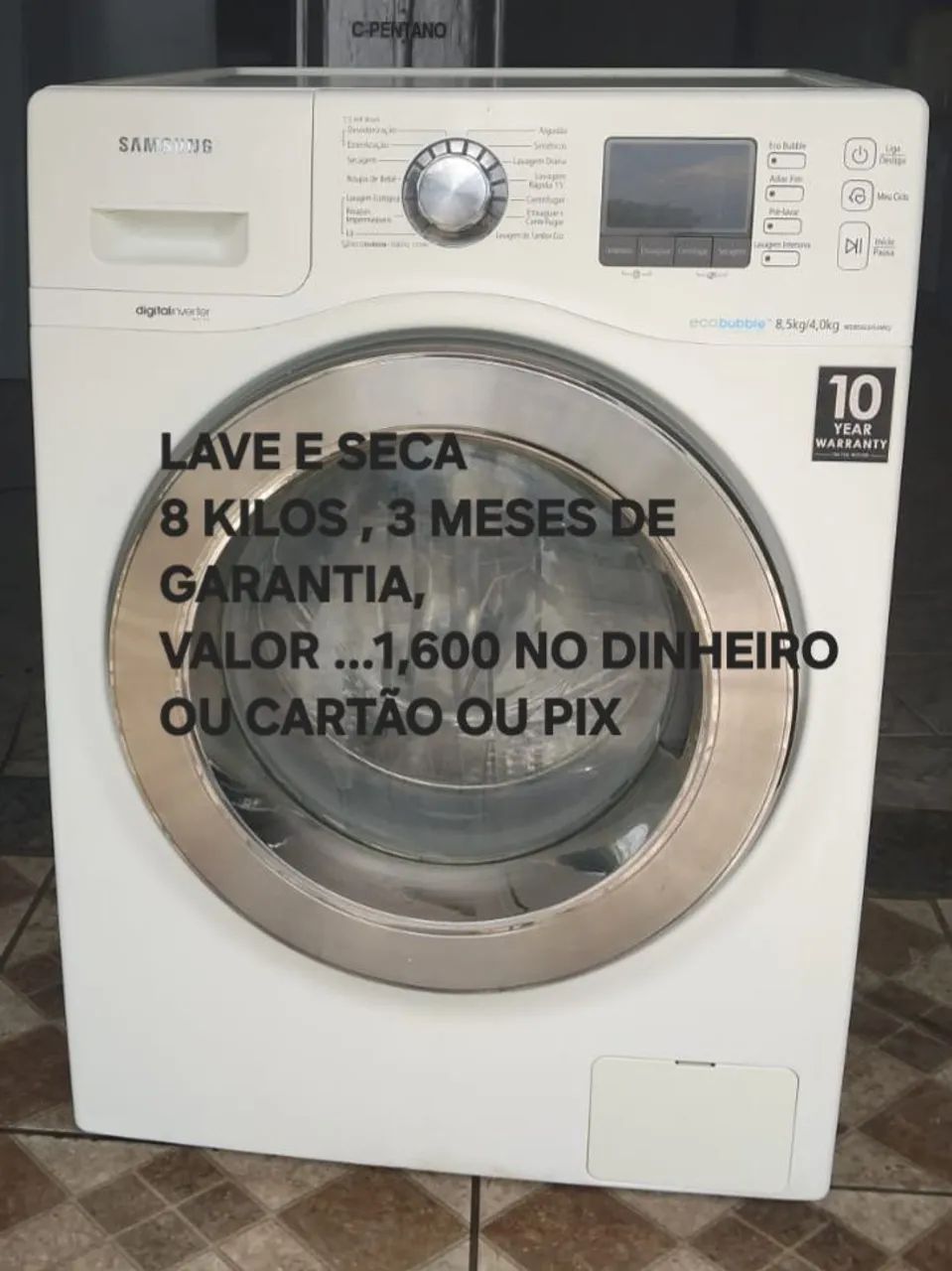 VENDO MAQUINAS DE LAVAR ROUPAS E GELADEIRA FUNCIONANDO PERFEITAMENTE  - Foto 3