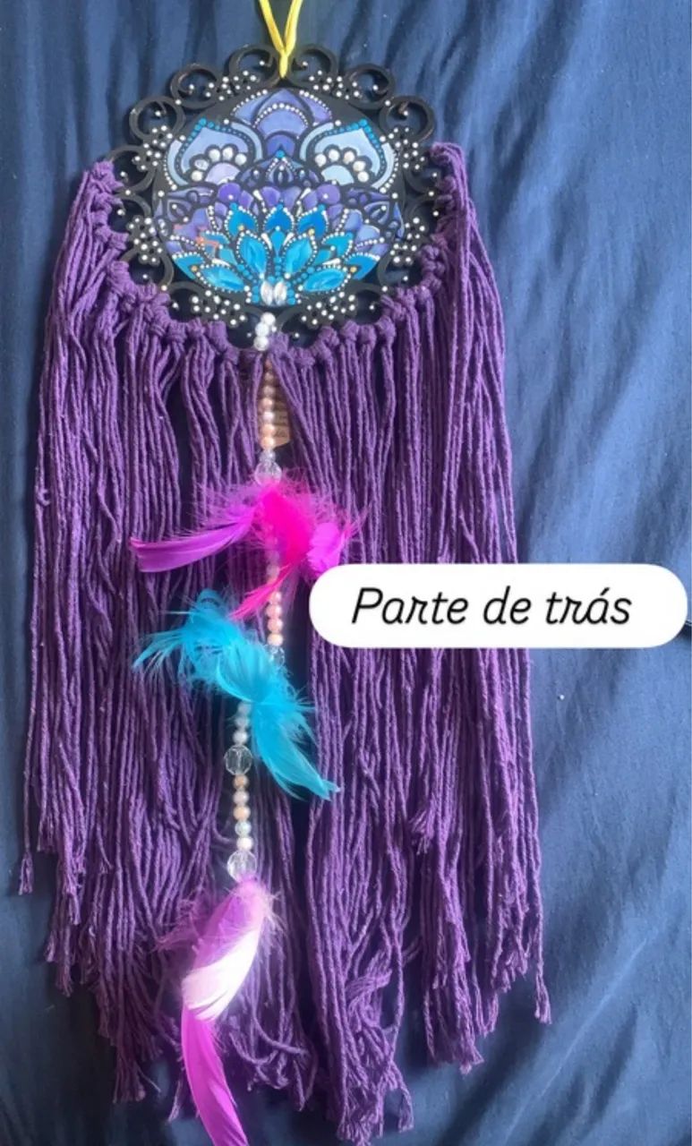 Filtro dos sonhos/mandala - Foto 3