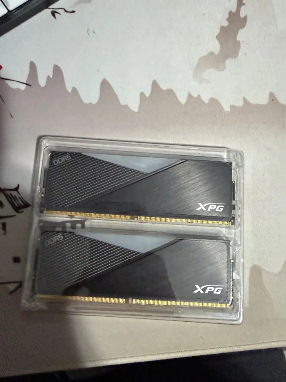 Memória XPG Lancer RGB DDR5 600MHz 32GB CL 30 - 16gb x2 com Nota fiscal - Foto 5
