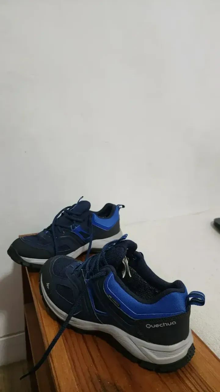 Tênis Quechua Trekking Impermeável MH100 - Foto 4
