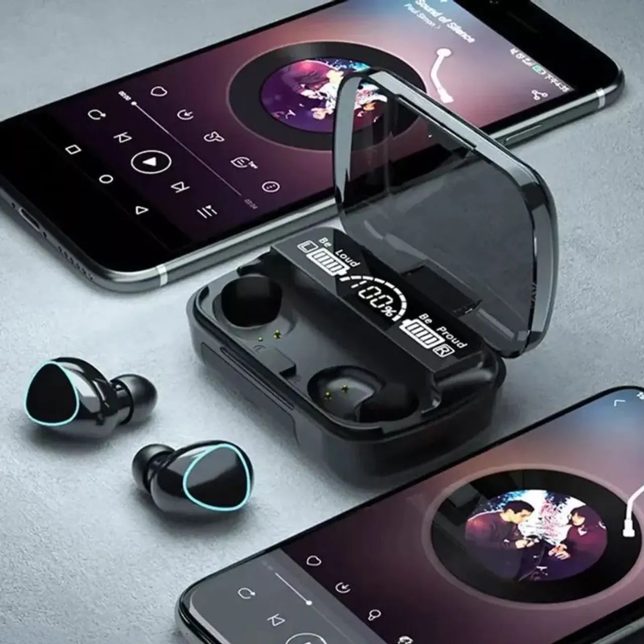 Fone De Ouvido Sem Fio Bluetooth M10 Touch Display - Foto 3