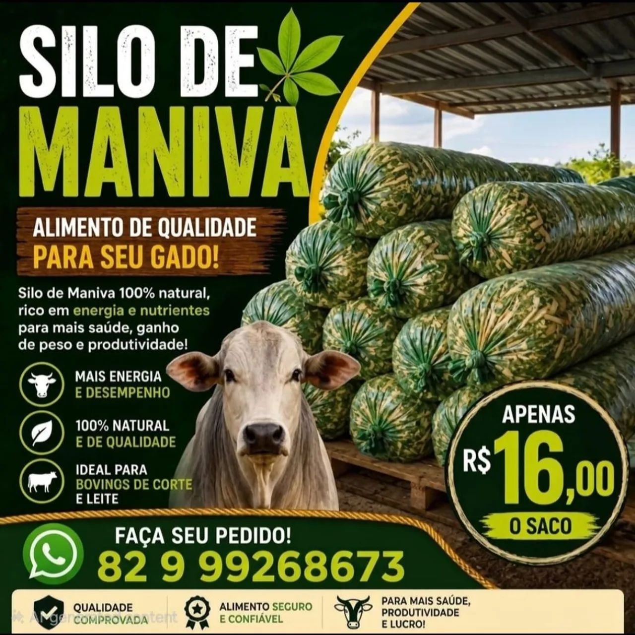Silo de maniva é milho - Foto 2