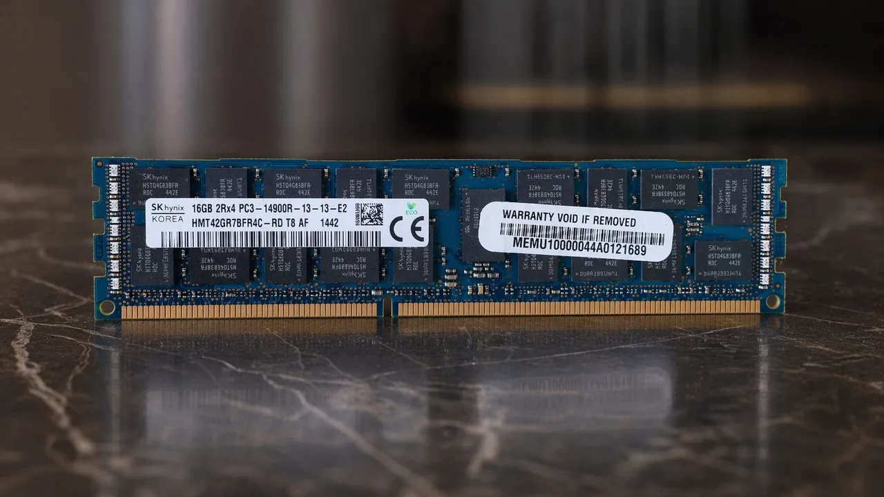 Kit 4x Memória RAM Samsung 16GB DDR4 ECC Registered 2666MHz