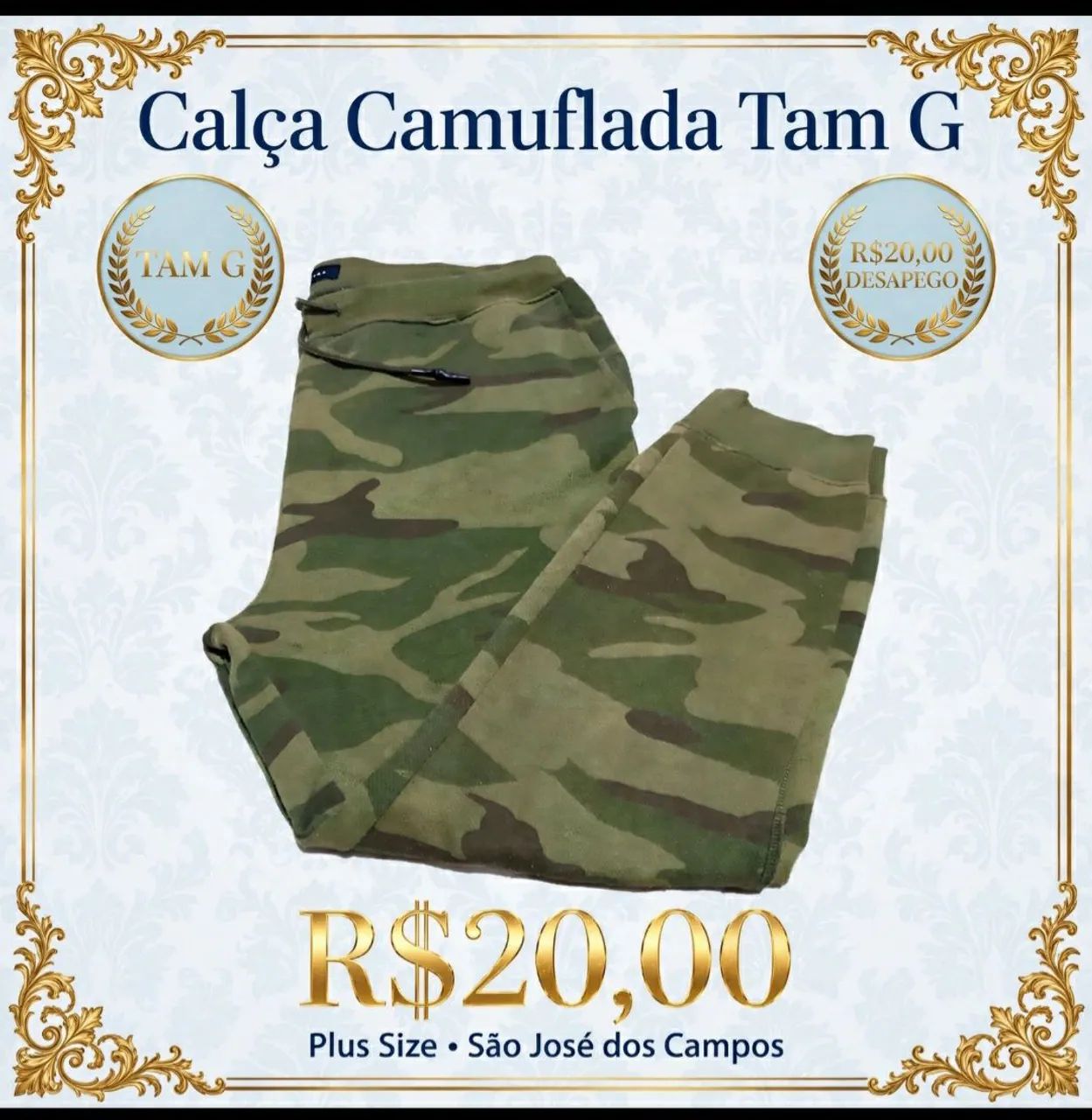 Calça moletom G