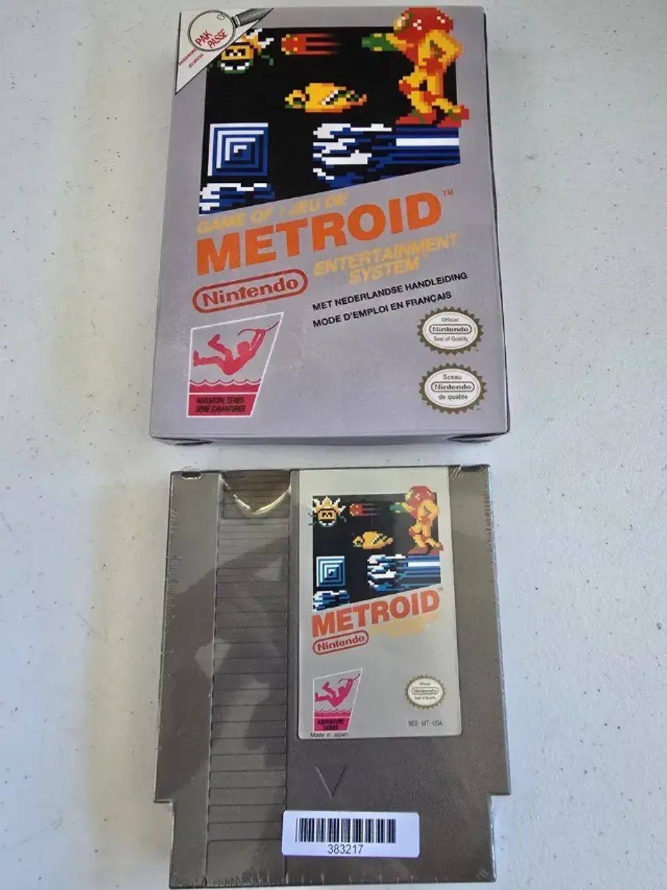 Jogo Metroid Original Nintendo Nes 8 Bits