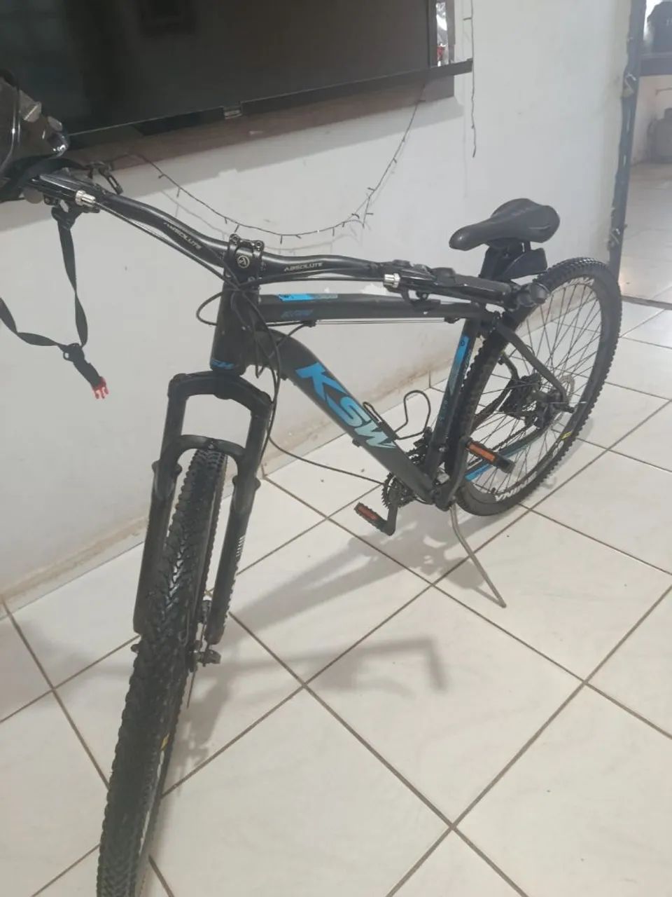 VENDO BICICLETA + ACESSÓRIOS  - Foto 4