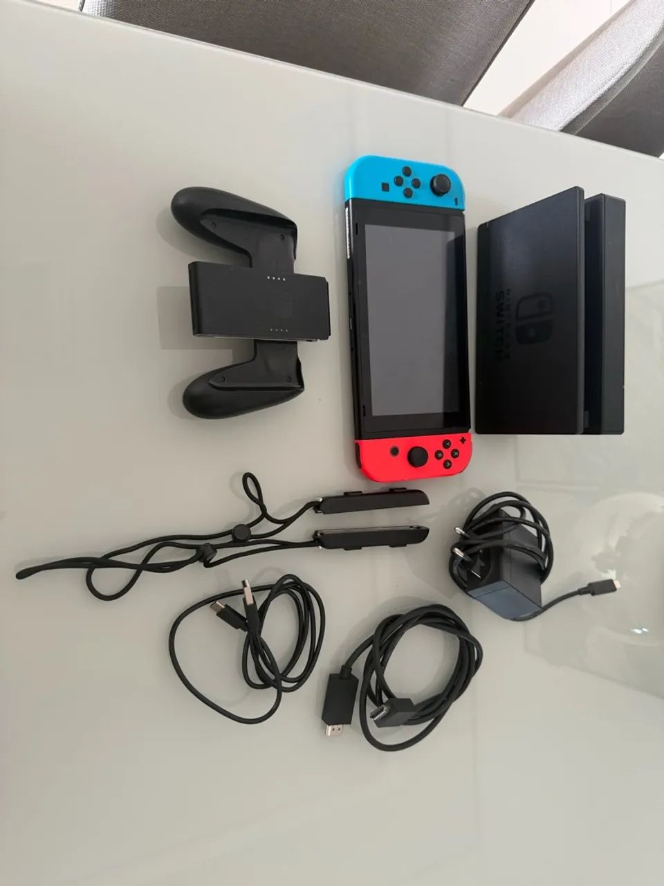 ? NINTENDO SWITCH COMPLETO - TODOS OS ACESSÓRIOS ORIGINAIS!