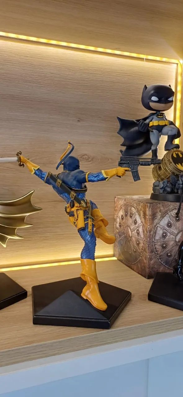 Deathstroke -IRON STUDIOS  art scale 1:10 dc comics (Com caixa arte )  - Foto 2