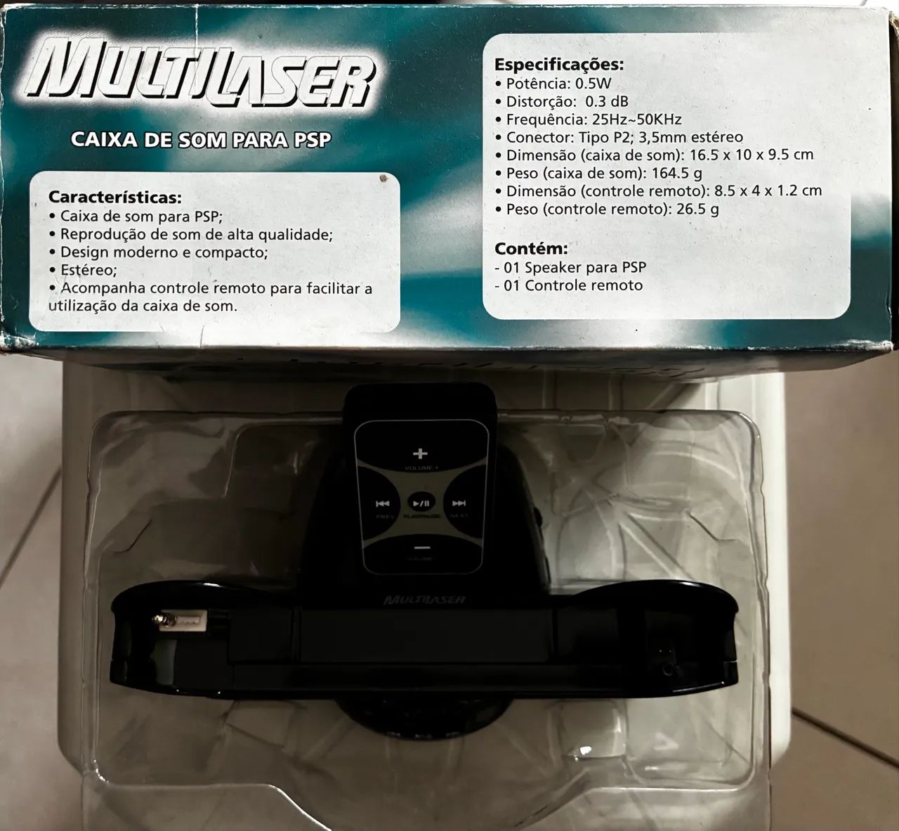 Caixa de som da Multilaser para PSP (modelo JS00004ML) - Foto 2