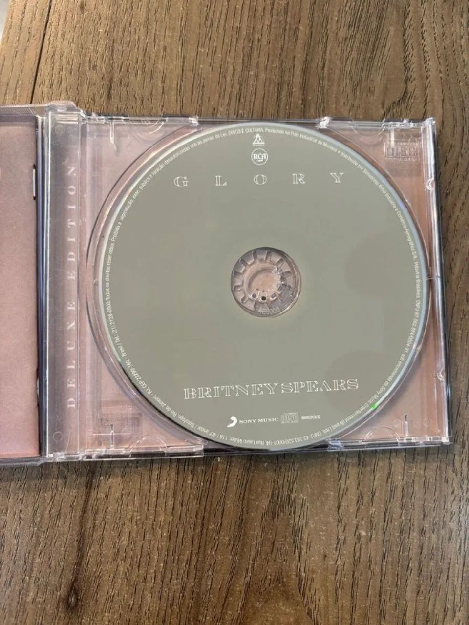 cd glory deluxe britney spears original (usado) - Foto 2