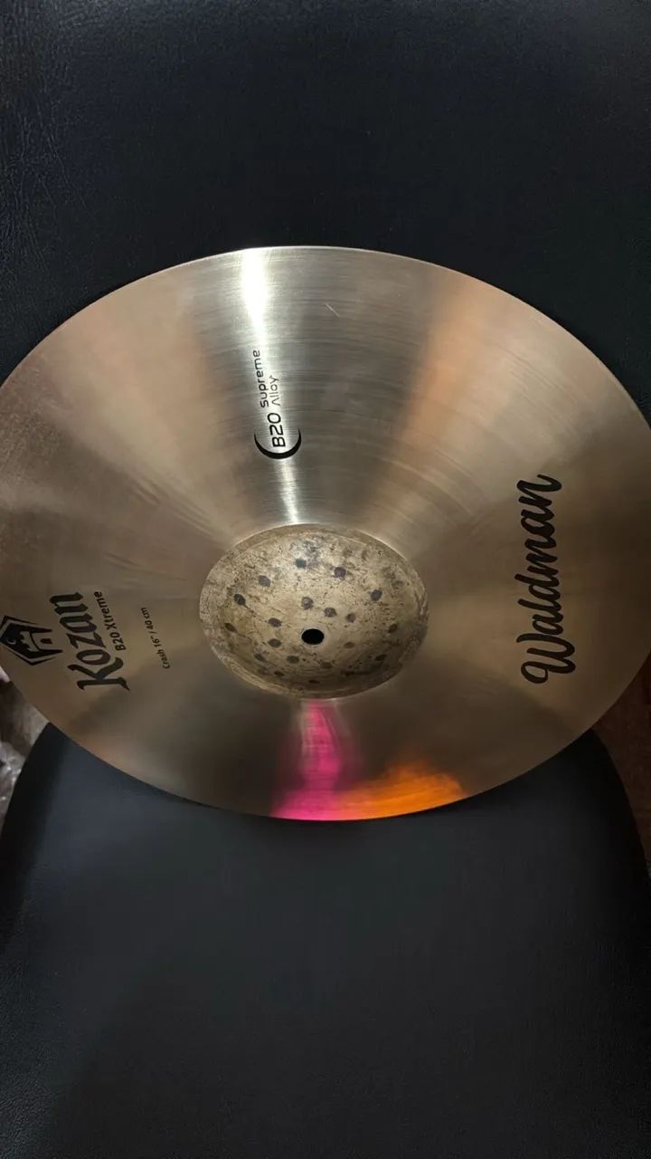 PRATO WALDMAN KOZAN CRASH 16 - Instrumentos musicais - Coroado