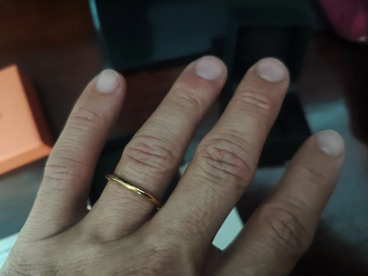 Alianças vivara bold 4 ouro 18k - Foto 2