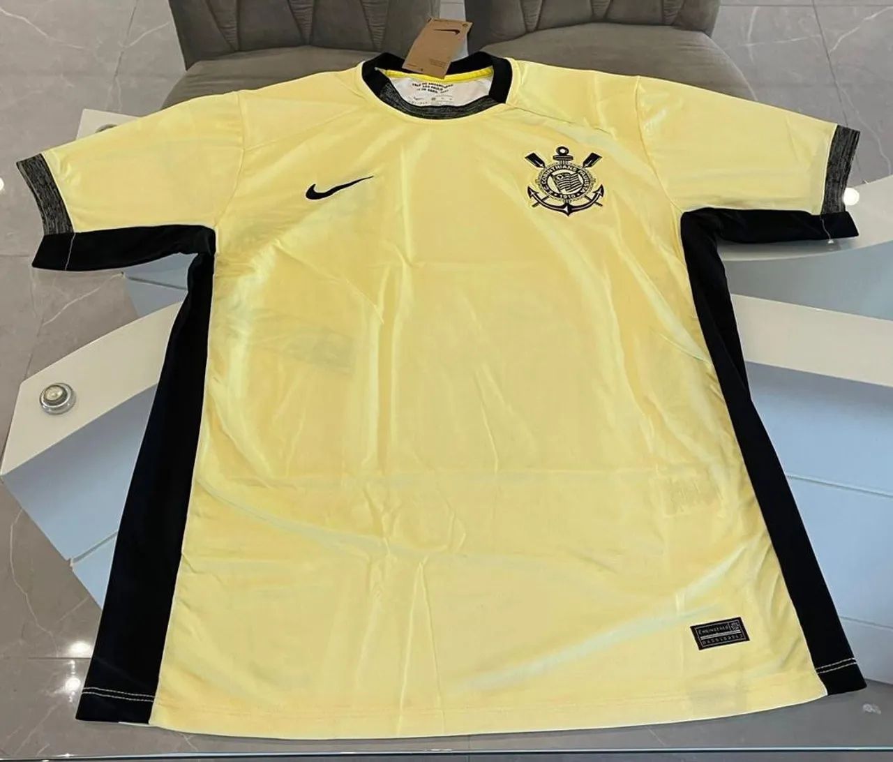 CORINTHIANS 23/24 - AMARELA - CAMISA III - NACIONAL PREMIUM - NOVAS! 