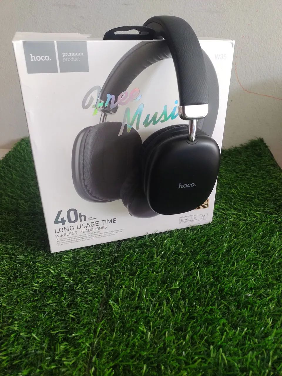 Fone de ouvido hoco com bluetooth com 40 hs de música cancelamento de ruido - Foto 2