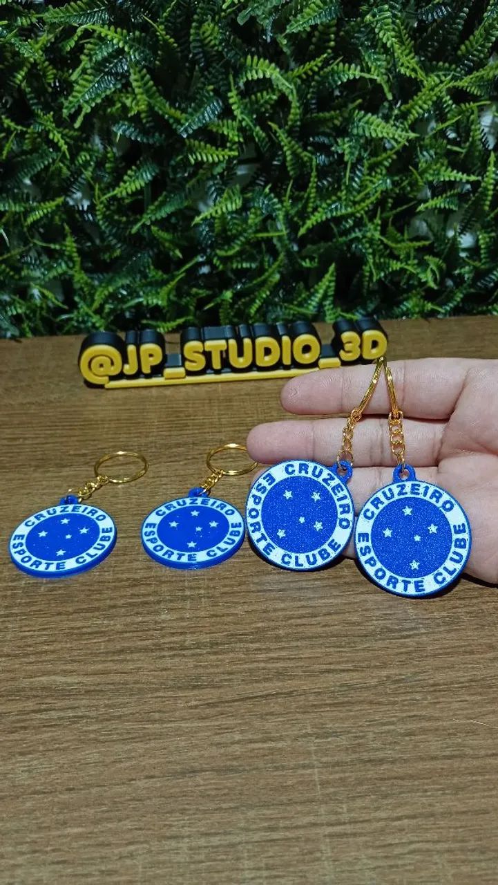 Kit 4 Chaveiros do Cruzeiro - Foto 5