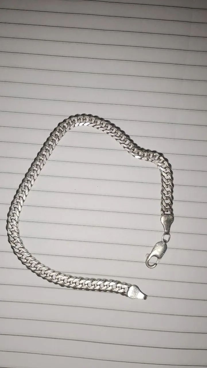 Pulseira de prata
