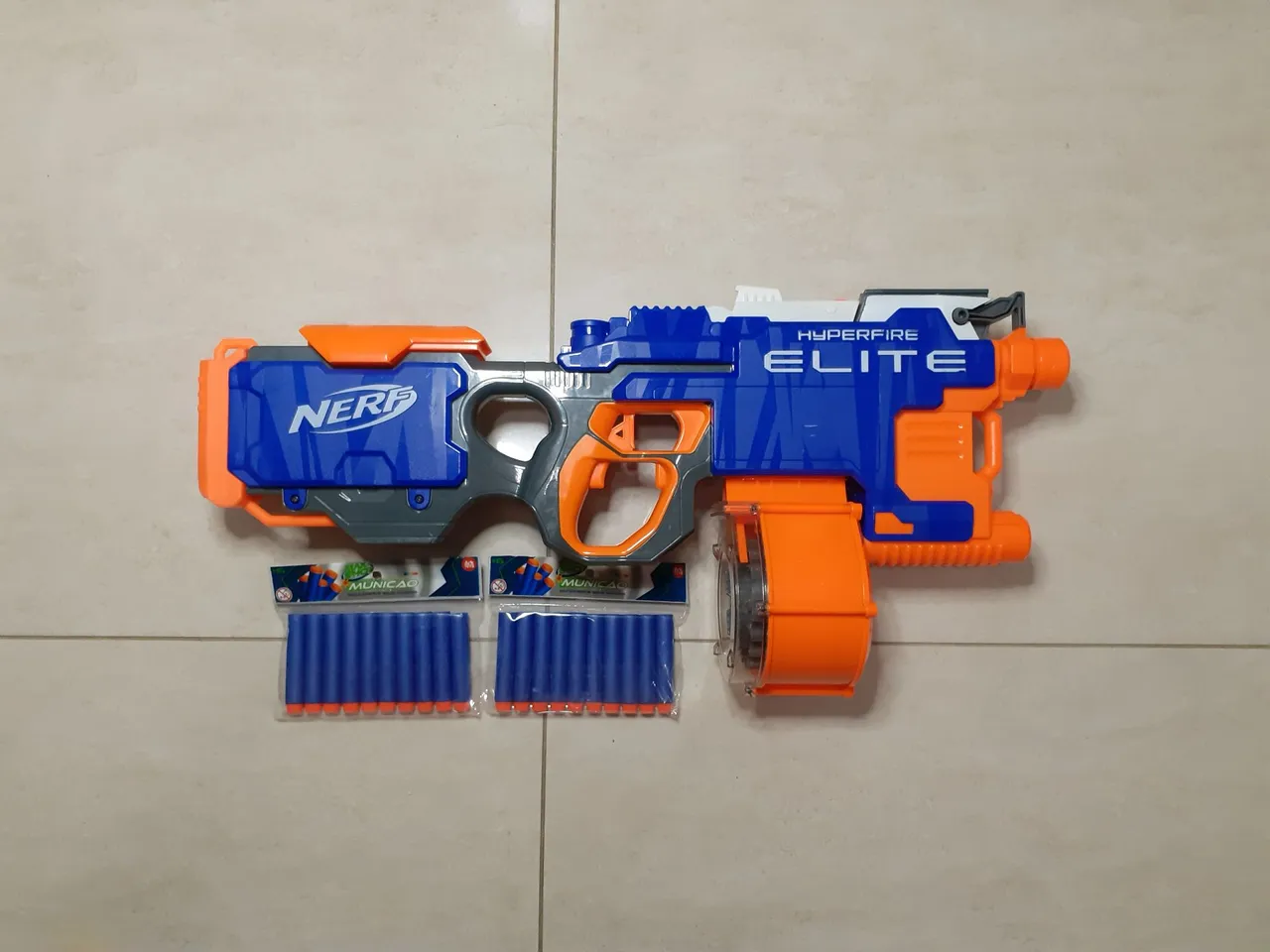 Nerf - N-Strike Vulcan EBF-25 - Brinquedos e Jogos - Conjunto