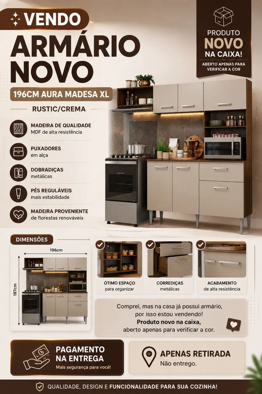 Armário de cozinha 
