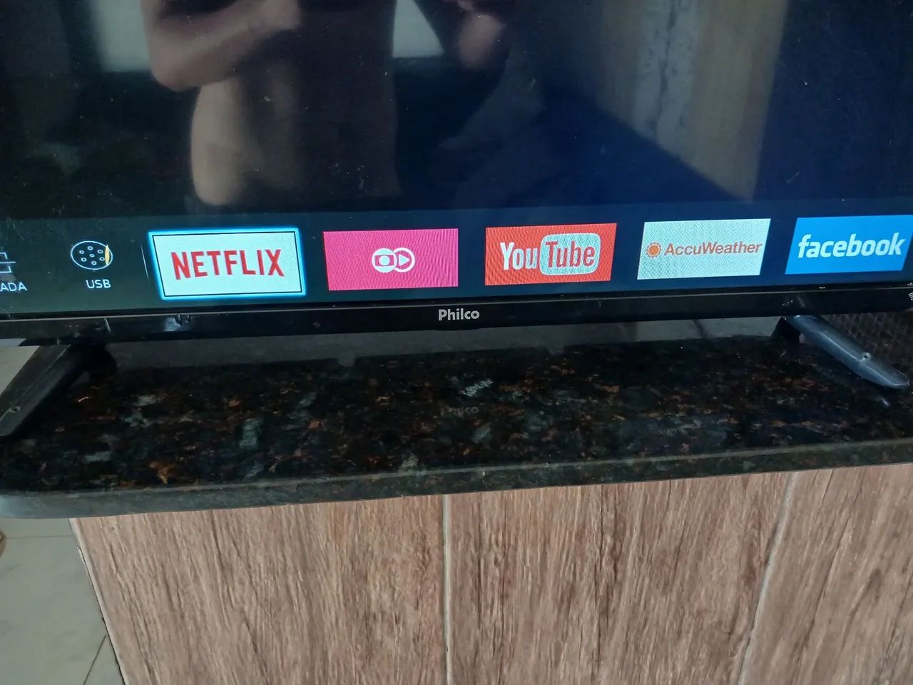 Tv Smart Philco 32 Polegadas 50/60hz - Foto 2
