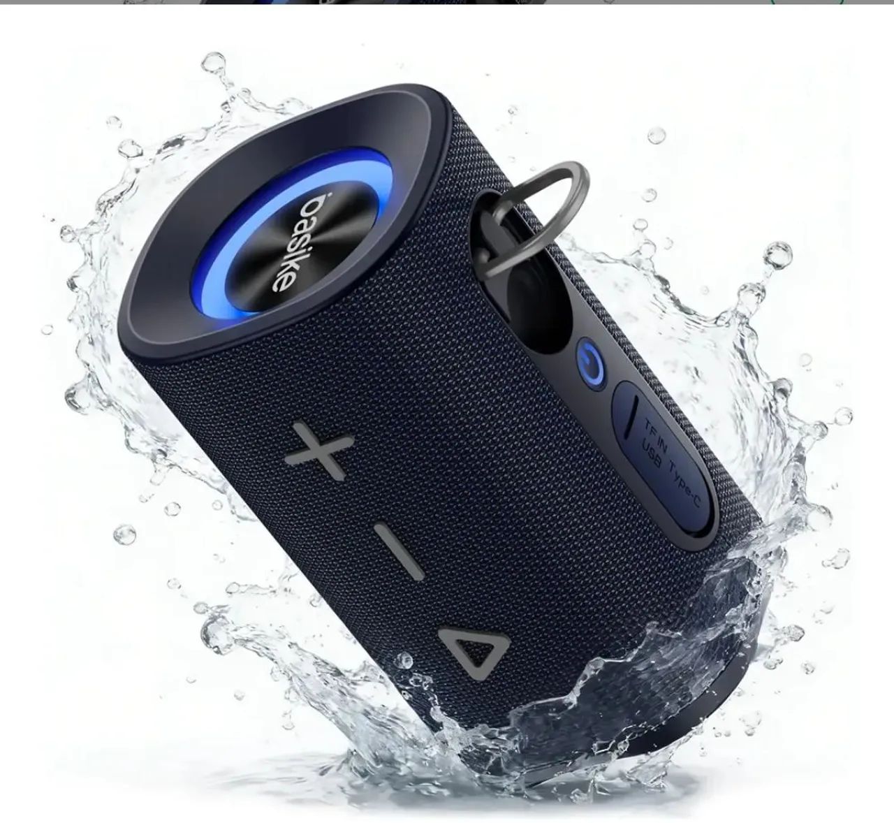 caixa de som Bluetooth portátil da marca Basike, modelo Ba-MD238.  - Foto 3