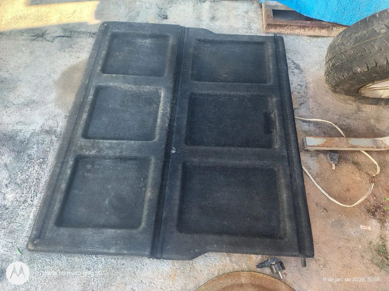 Tampa bagageiro interno Fiat Elba raro original 