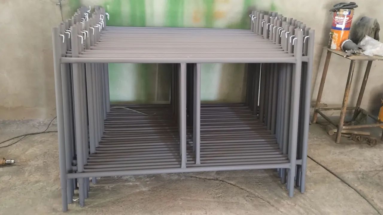 Andaimes reforçado chapa 14 medidas padrão 1.50x1m - Foto 3