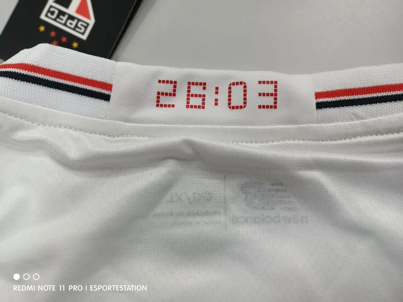 Camisa São Paulo home 2025 branca - Foto 2