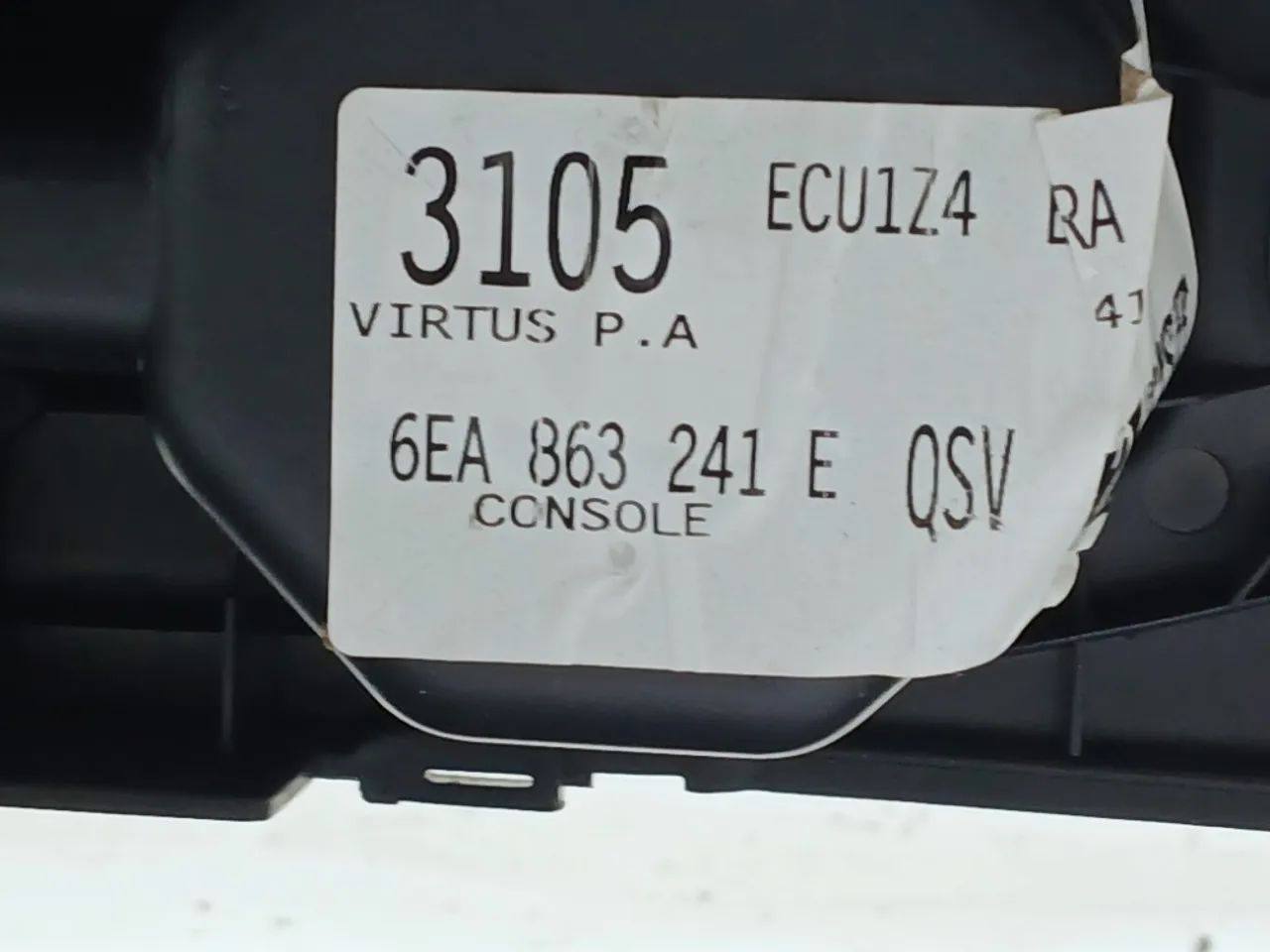 Console Central Volkswagen Virtus 1.4 2024 2025 - Foto 7