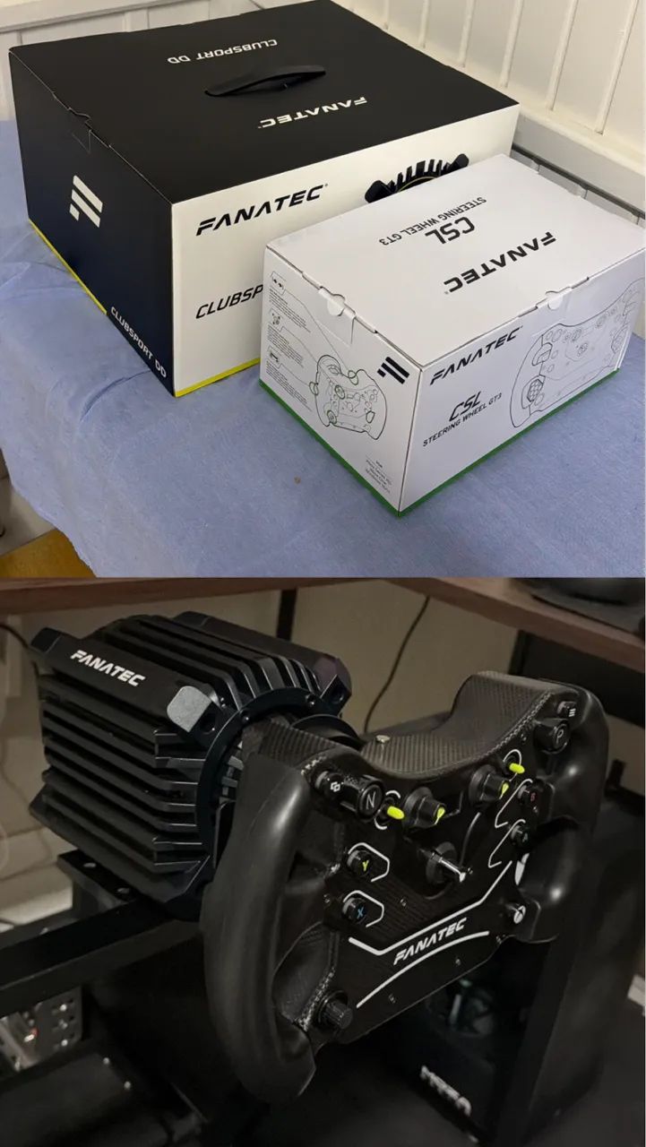 Kit Fanatec base 15Nm e Aro GT3 - Foto 5