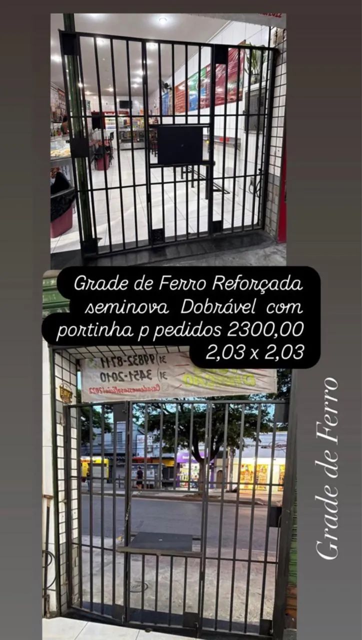 Reinforced Iron Grille